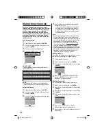 Предварительный просмотр 20 страницы Sanyo DP26671 Owner'S Manual