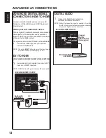 Preview for 12 page of Sanyo DP32242 Owner'S Manual