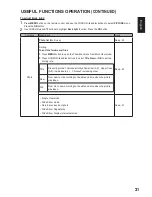 Preview for 21 page of Sanyo DP32242 Owner'S Manual