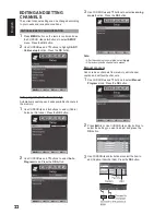 Предварительный просмотр 22 страницы Sanyo DP32242 Owner'S Manual