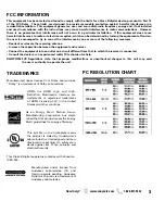 Preview for 3 page of Sanyo DP32640 - 31.5" Diagonal LCD HDTV 720p Owner'S Manual