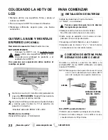 Preview for 22 page of Sanyo DP32640 - 31.5" Diagonal LCD HDTV 720p Owner'S Manual