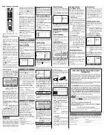 Предварительный просмотр 2 страницы Sanyo DP32642 Owner'S Manual