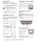 Preview for 4 page of Sanyo DP32647 Owner'S Manual