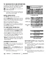 Preview for 18 page of Sanyo DP32649 - 32" LCD TV Owner'S Manual