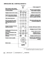 Preview for 24 page of Sanyo DP32649 - 32" LCD TV Owner'S Manual