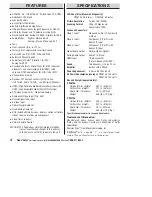 Preview for 4 page of Sanyo DP32746 Owner'S Manual