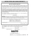 Preview for 31 page of Sanyo DP32746 Owner'S Manual