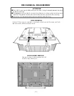 Preview for 6 page of Sanyo DP37647 - 37" Vizzon LCD TV Service Manual