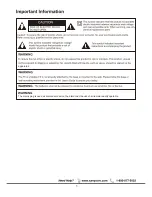 Preview for 2 page of Sanyo DP39D14 User Manual