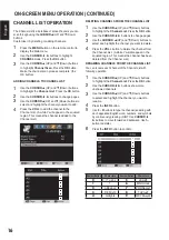 Предварительный просмотр 16 страницы Sanyo DP42410 OM-English Owner'S Manual