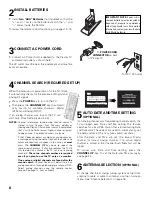 Preview for 8 page of Sanyo DP42545 Owner'S Manual