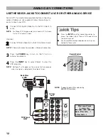 Preview for 12 page of Sanyo DP42545 Owner'S Manual