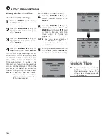 Preview for 24 page of Sanyo DP42545 Owner'S Manual