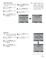 Preview for 25 page of Sanyo DP42545 Owner'S Manual