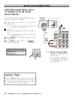 Preview for 14 page of Sanyo DP42746 Owner'S Manual