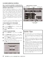 Preview for 22 page of Sanyo DP42746 Owner'S Manual