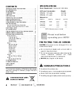 Preview for 4 page of Sanyo DP42840 - 42" Diagonal LCD FULL HDTV 1080p Owner'S Manual