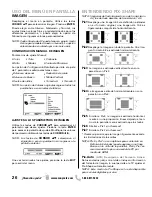 Preview for 26 page of Sanyo DP42841 Owner'S Manual