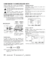 Preview for 28 page of Sanyo DP42841 Owner'S Manual