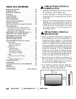 Preview for 48 page of Sanyo DP50749 - 50" Plasma TV Owner'S Manual