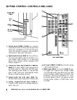 Preview for 6 page of Sanyo DP52848 - 52" LCD TV Owner'S Manual