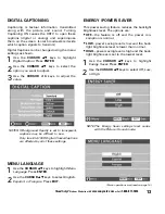 Preview for 13 page of Sanyo DP52848 - 52" LCD TV Owner'S Manual