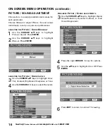 Preview for 16 page of Sanyo DP52848 - 52" LCD TV Owner'S Manual