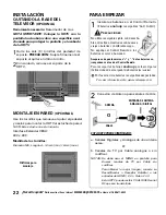 Preview for 22 page of Sanyo DP52848 - 52" LCD TV Owner'S Manual