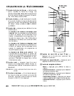 Preview for 40 page of Sanyo DP52848 - 52" LCD TV Owner'S Manual