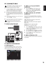 Preview for 14 page of Sanyo DP55441 Owner'S Manual