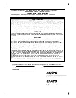 Предварительный просмотр 59 страницы Sanyo DRW-1000 Instruction Manual