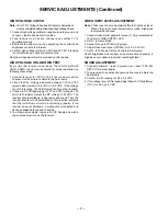 Предварительный просмотр 8 страницы Sanyo DS13310, DS19310 Service Manual