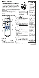 Предварительный просмотр 5 страницы Sanyo DS13390, DS19390, DS25390 Owner'S Manual