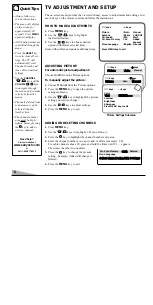 Предварительный просмотр 6 страницы Sanyo DS13390, DS19390, DS25390 Owner'S Manual