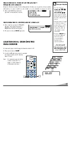 Предварительный просмотр 35 страницы Sanyo DS13390, DS19390, DS25390 Owner'S Manual