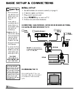 Предварительный просмотр 4 страницы Sanyo DS19330 Owner'S Manual