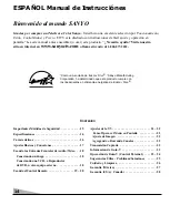 Предварительный просмотр 14 страницы Sanyo DS19330 Owner'S Manual