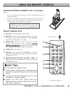 Preview for 9 page of Sanyo DS24425 Owner'S Manual