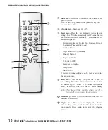 Preview for 10 page of Sanyo DS24425 Owner'S Manual