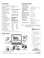 Preview for 3 page of Sanyo DS27820 Owner'S Manual