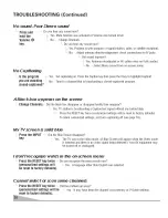 Preview for 20 page of Sanyo DS27820 Owner'S Manual