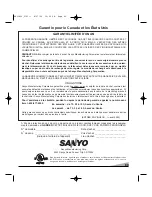 Предварительный просмотр 63 страницы Sanyo DS31820 Owner'S Manual