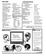 Предварительный просмотр 3 страницы Sanyo DS35520 Owner'S Manual