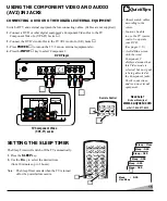 Предварительный просмотр 15 страницы Sanyo DS35520 Owner'S Manual