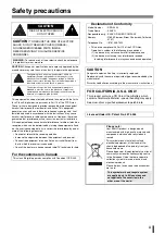 Preview for 3 page of Sanyo DSR-2004 Instruction Manual