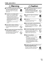 Preview for 5 page of Sanyo DSR-2016 Instruction Manual