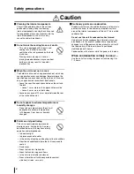 Preview for 6 page of Sanyo DSR-2016 Instruction Manual