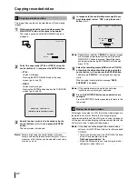 Preview for 34 page of Sanyo DSR-2016 Instruction Manual