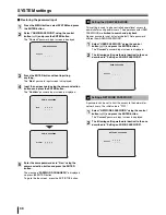 Preview for 46 page of Sanyo DSR-2016 Instruction Manual